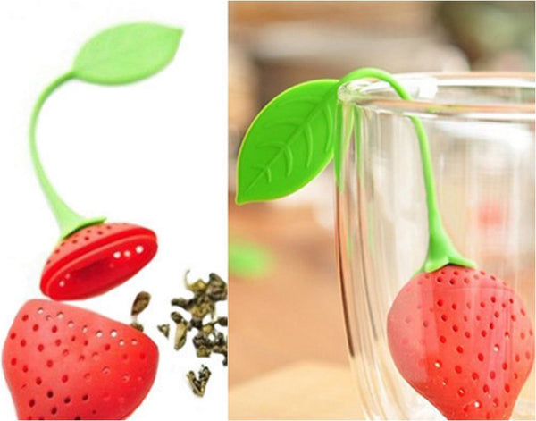 Strawberry Design Loose Tea Leaf Strainer