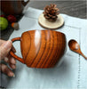 Natural Jujube Bar Wooden Cups Mugs